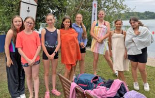 Sportlicher Ausklang am See