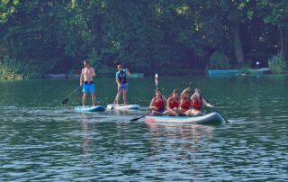 Sportlicher Ausklang am See