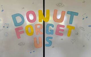 DONUT forget us