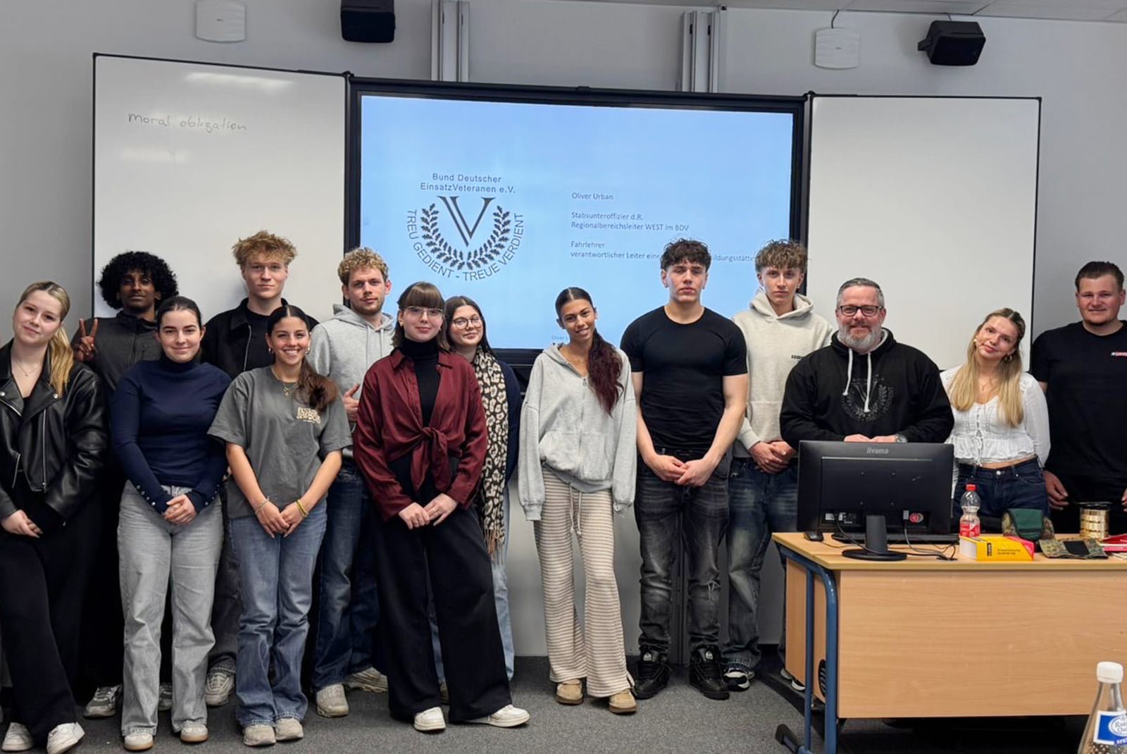 Besuch eines Veteranen