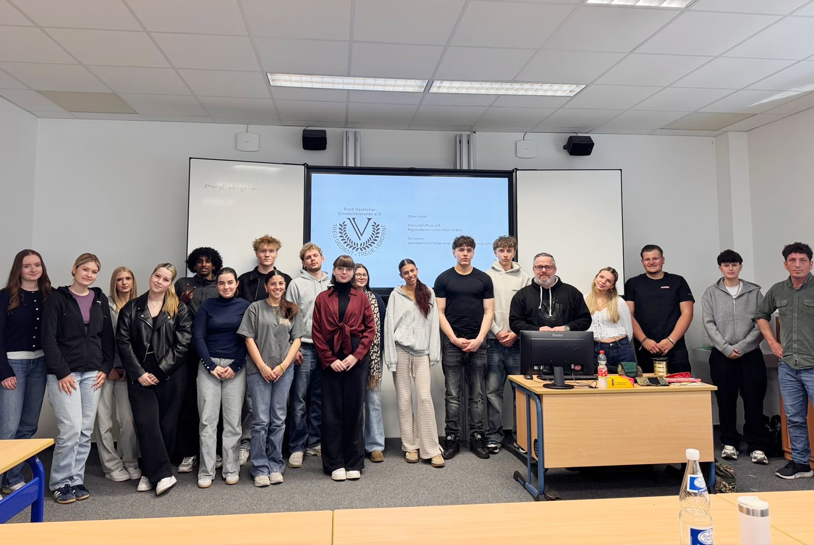 Besuch eines Veteranen